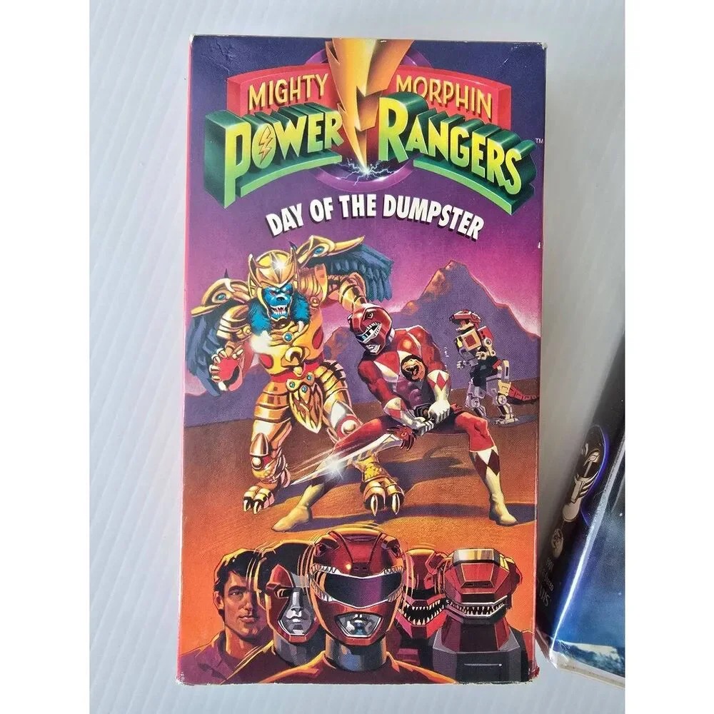Mighty Morphin Power Ranger VHS Bundle of 3